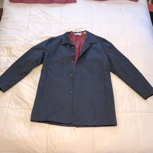 Large navy formal dress coat